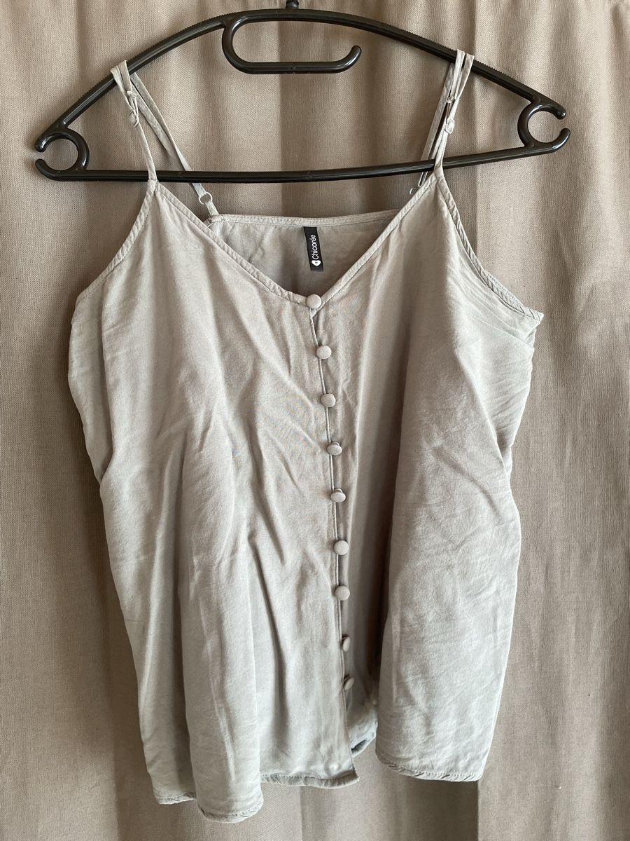 Tops: Top vert, M – Gebraucht aus Sugiez von Becool18