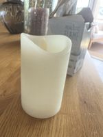 LED Kerze Realistic Flame mit Timer 75x125mm neuwertig