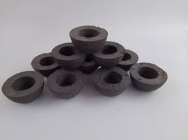 10 Stk. Beton Teelichthalter, Kerzenständer