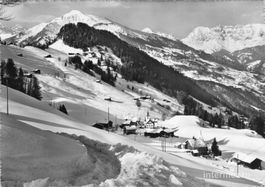 Valzeina GR // 1953 Dorf Schnee Vilan / Prättigau Scesaplana