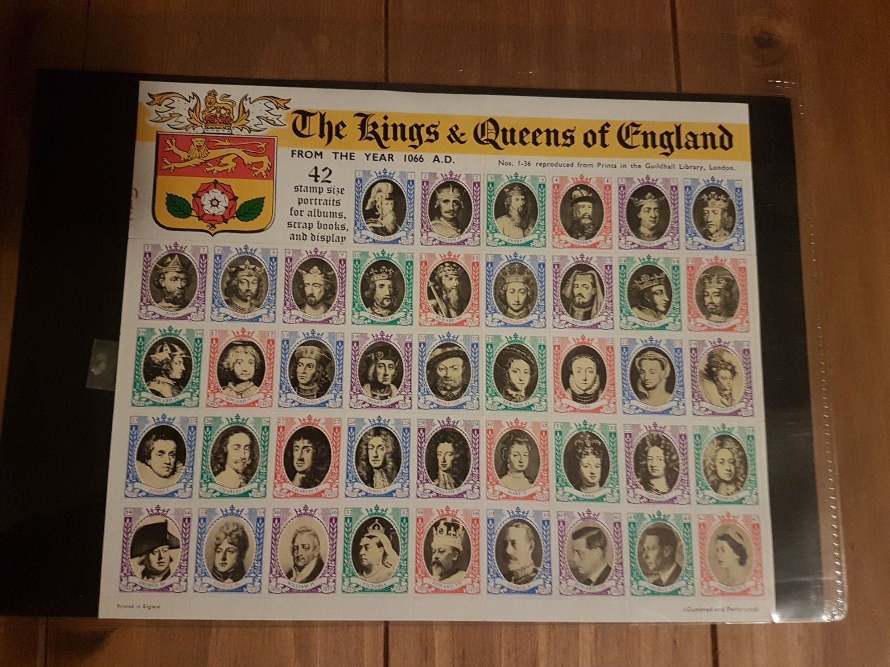 Carte collezionabili: King Queen Portrait England – Usato da Neuenkirch venduto da Trouvaillix