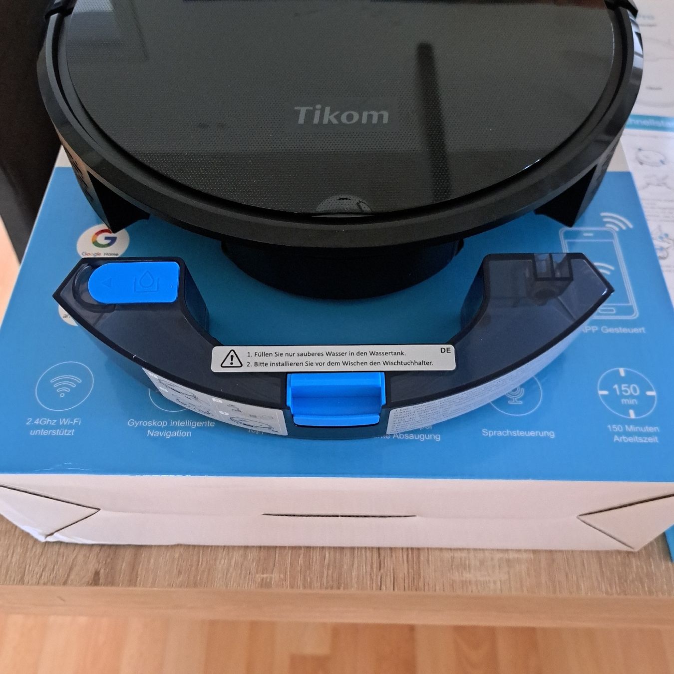 Aspirateurs & Accessoires: Saug/Wischroboter Tikom G8000 pro – D'occasion à Däniken SO par Maek12 4