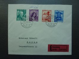 1938 Pro Juventute E-Satz-Brief, Fr. 14.-- / SBK Fr. 70.--