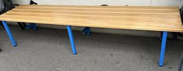 Sitzbank für Garderobe/Sporthalle/Werkstatt