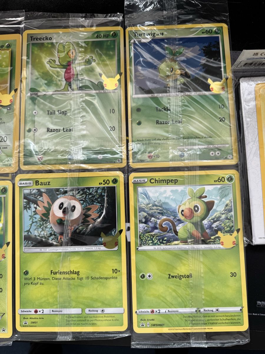 Pokémon Carte collezionabili: Pokémon Celebrations First Partner komplette Collection – Nuovo e nell'imballaggio originale da Eschenbach LU venduto da Fabio_1 2