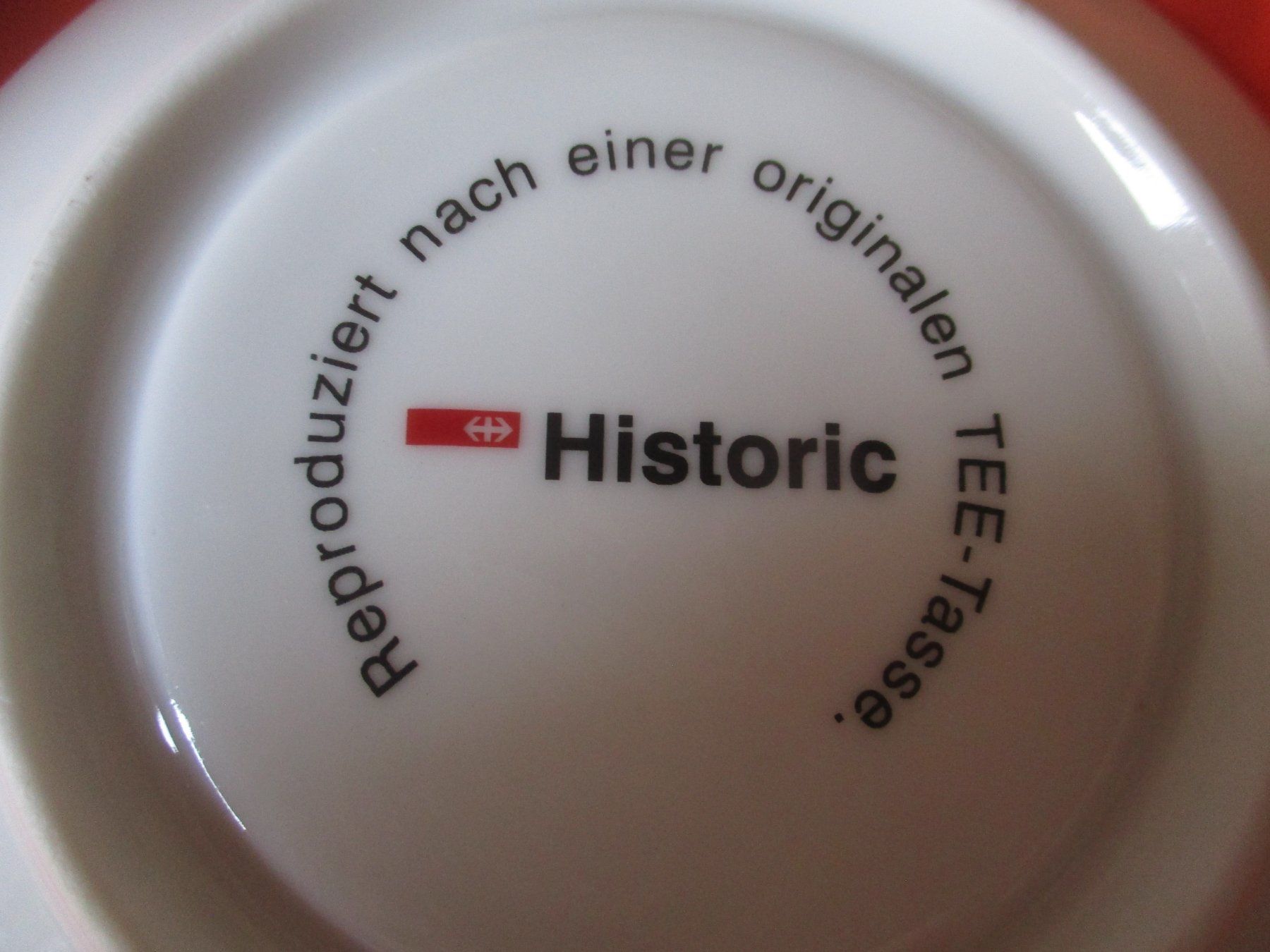 Tasses: TEE Kaffeetasse SBB Historic – Neuf (Voir description) à Birsfelden par alles-muss-raus 2
