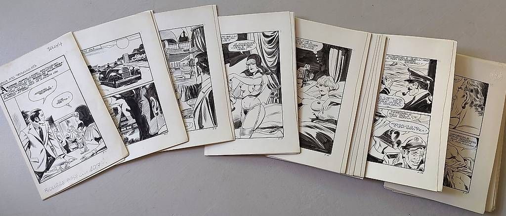 Fumetti: FROLLO - 108 planches originales TRAGICO 69 Erotique – Nuovo (secondo la descrizione) da LAUSANNE venduto da swof
