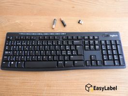Logi K270 QWERTZ (DE_CH) + nano dongle