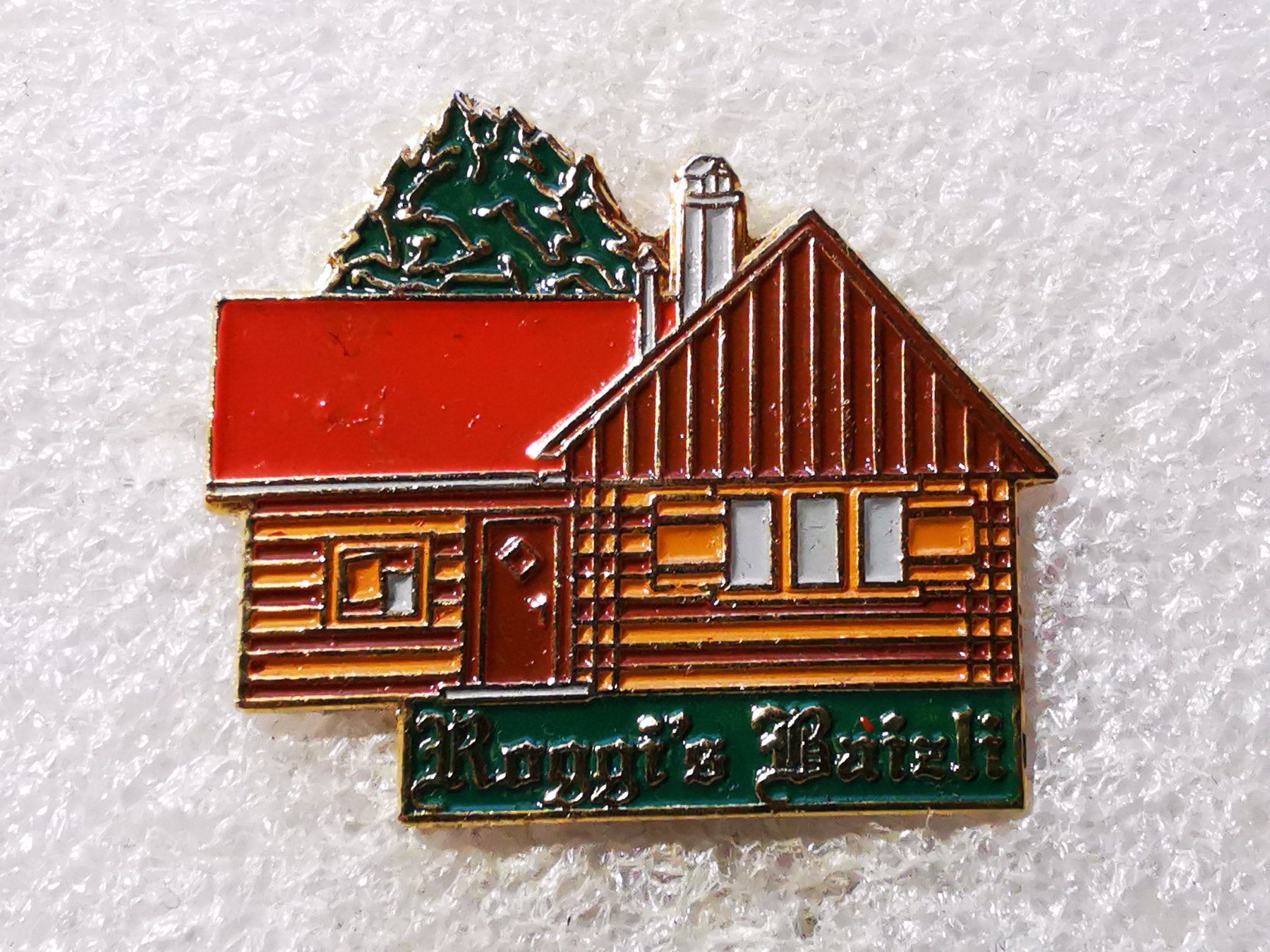 Placchette & Badge: Ansteckpin 82: Roggis Baizli – Usato da Oppligen venduto da Pin-Fall-Shop