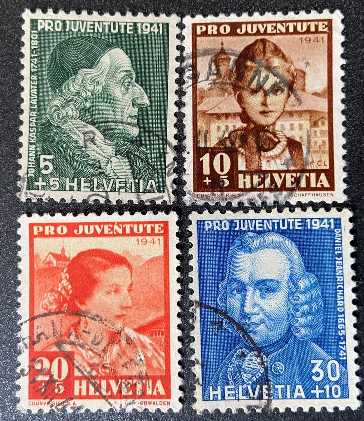 Tutti i francobolli: Lot  Pro Juventute Sätze 1932 - 1941 – Usato da Böckten venduto da Hansi36 9
