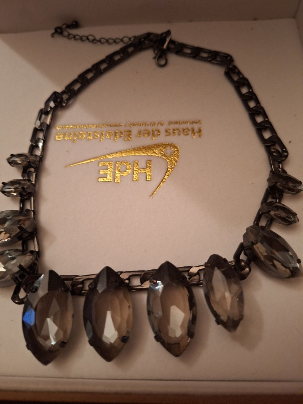 Catenine: collier verres tailles – Nuovo (secondo la descrizione) da Genève venduto da Cristin1