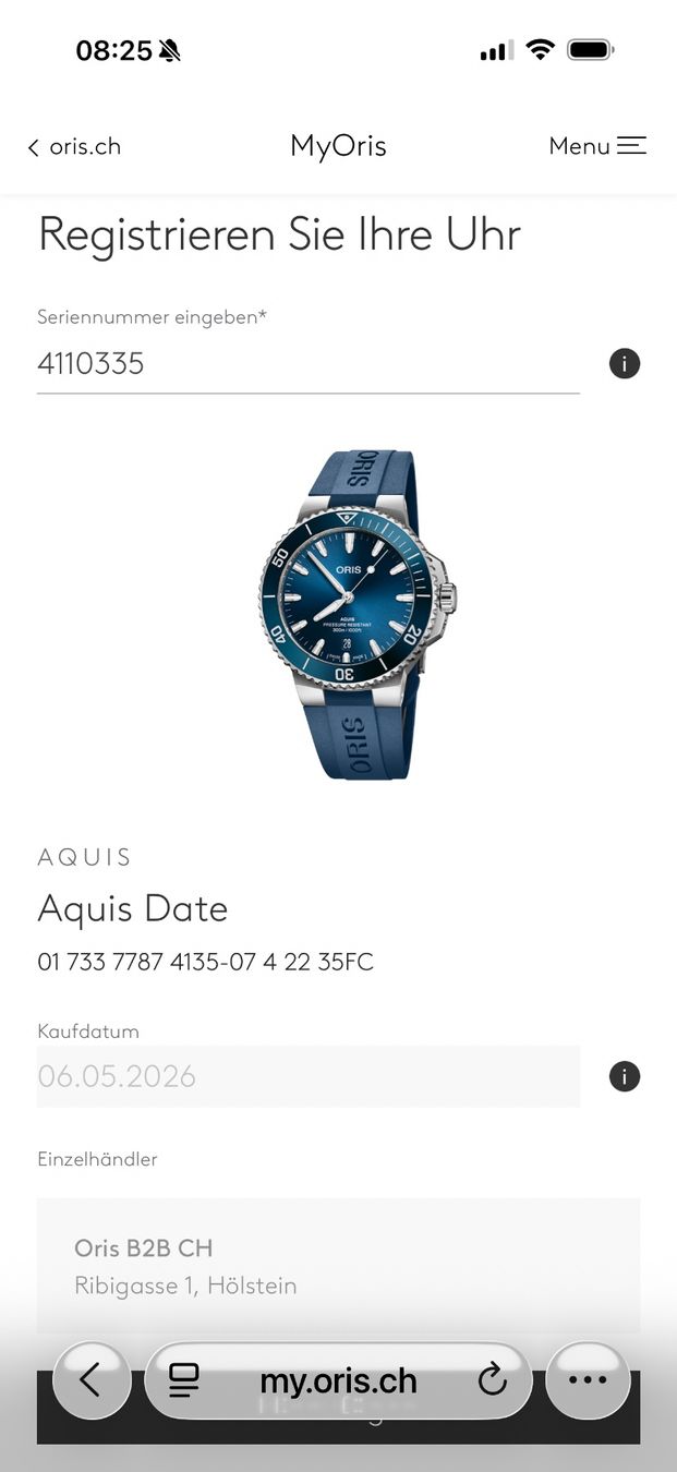 Oris Orologi: Oris Aquis Date – Usato da Zürich venduto da timeio-swapwatch 3