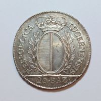 20 Batzen 1795 Luzern vz