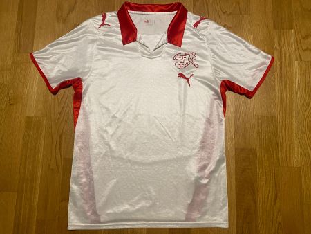ORIGINAL SCHWEIZ NATI SAISON 2008/10 MAILLOT PUMA SVIZZERA S