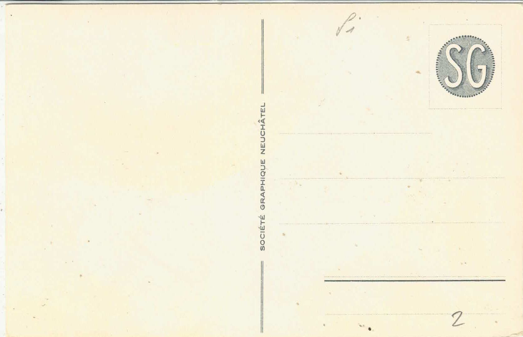 Ansichtskarten: Schwefelberg-Bad - Gantrischseeli - Litho – Gebraucht aus Ettingen von Kartenplanet 1
