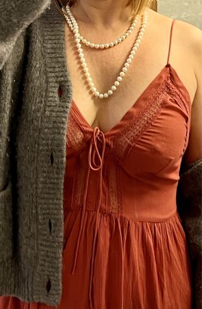 Kleid, Sandro, 2, vintage, romatic dress, Spaghettiträger
