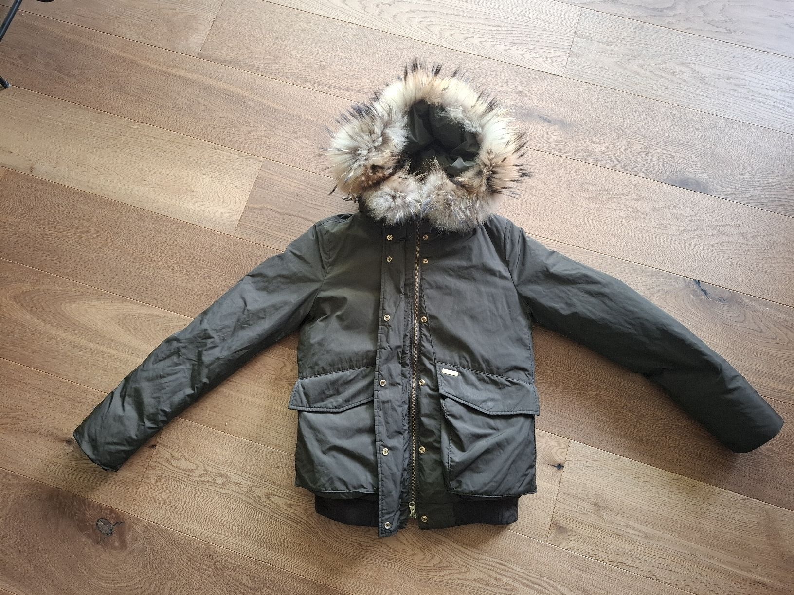 Woolrich Giacche: Woolrich Jacke (echtes Fell) – Usato da Wolfhausen venduto da Lanybo