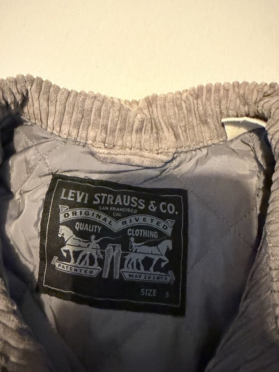 Levi's Jacken: Levi Strauss corduroy jacket men grey size S – Gebraucht aus Basel von Fabiio94 2