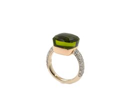 POMELLATO Nudo Maxi Ring Peridot und Brillanten B&P *S4637