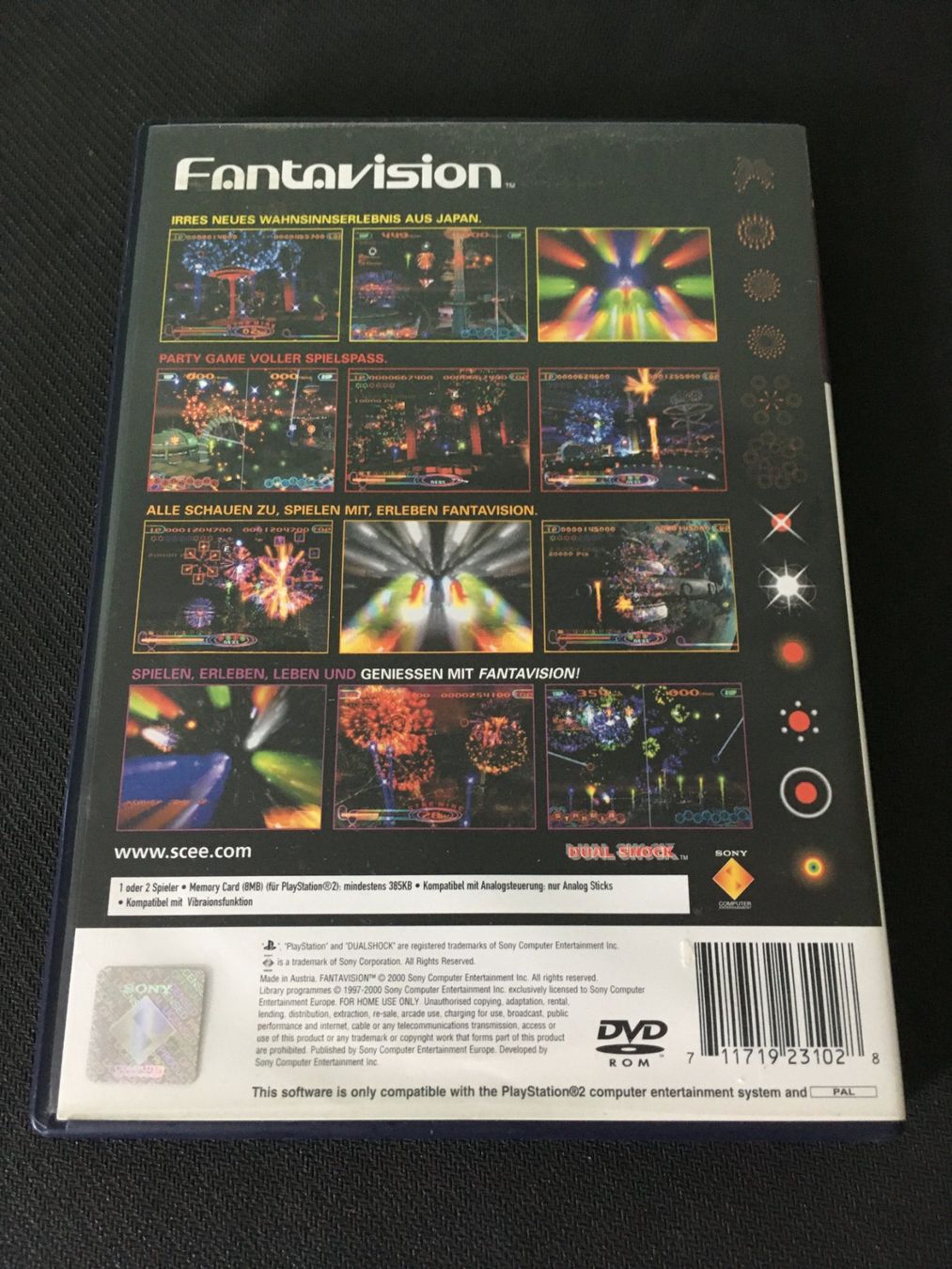 Sony Spiele: Fantavision für Playstation 2 – Gebraucht aus St.Gallen von MedienJoe 1