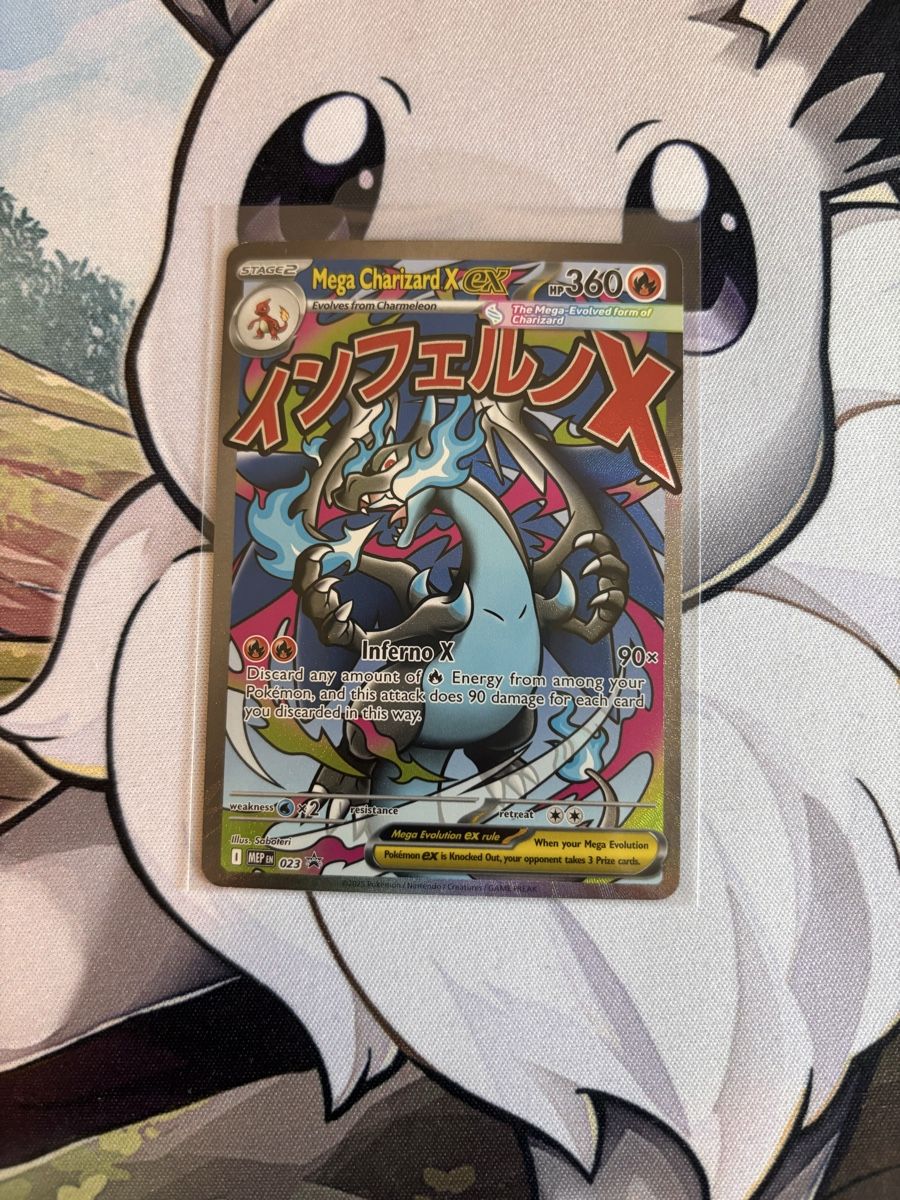 Pokémon Sammelbilder & Trading cards: Mega Charizard X EX (MEP 023)  – Gebraucht aus Regensdorf von sam_qrg5