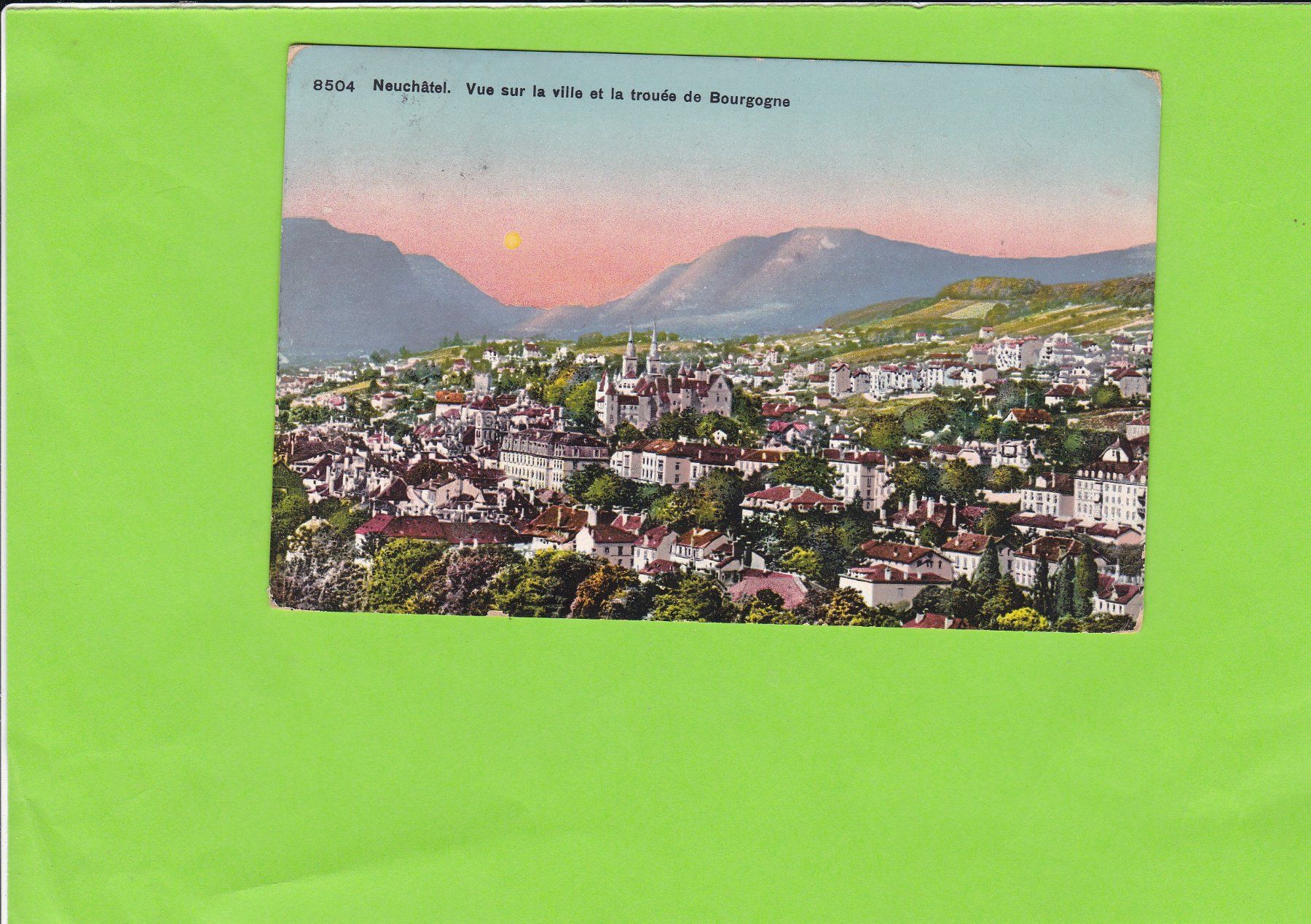 Cartes postales: Neuchâtel – D'occasion à St. Peterzell par neckertal