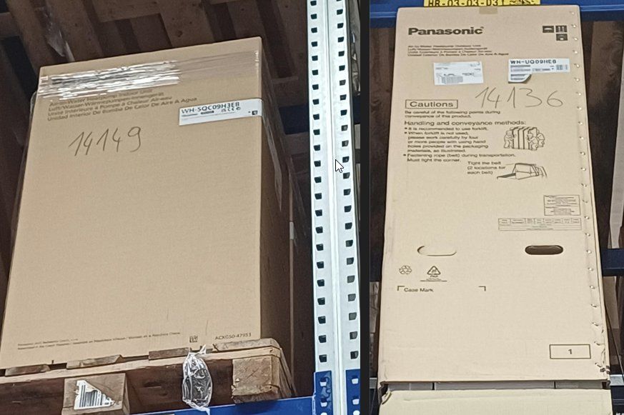 Panasonic Radiateurs: Panasonic Split Wärmepumpe R410A – Neuf (Voir description) à Aadorf par Heim_AG_Heizsysteme