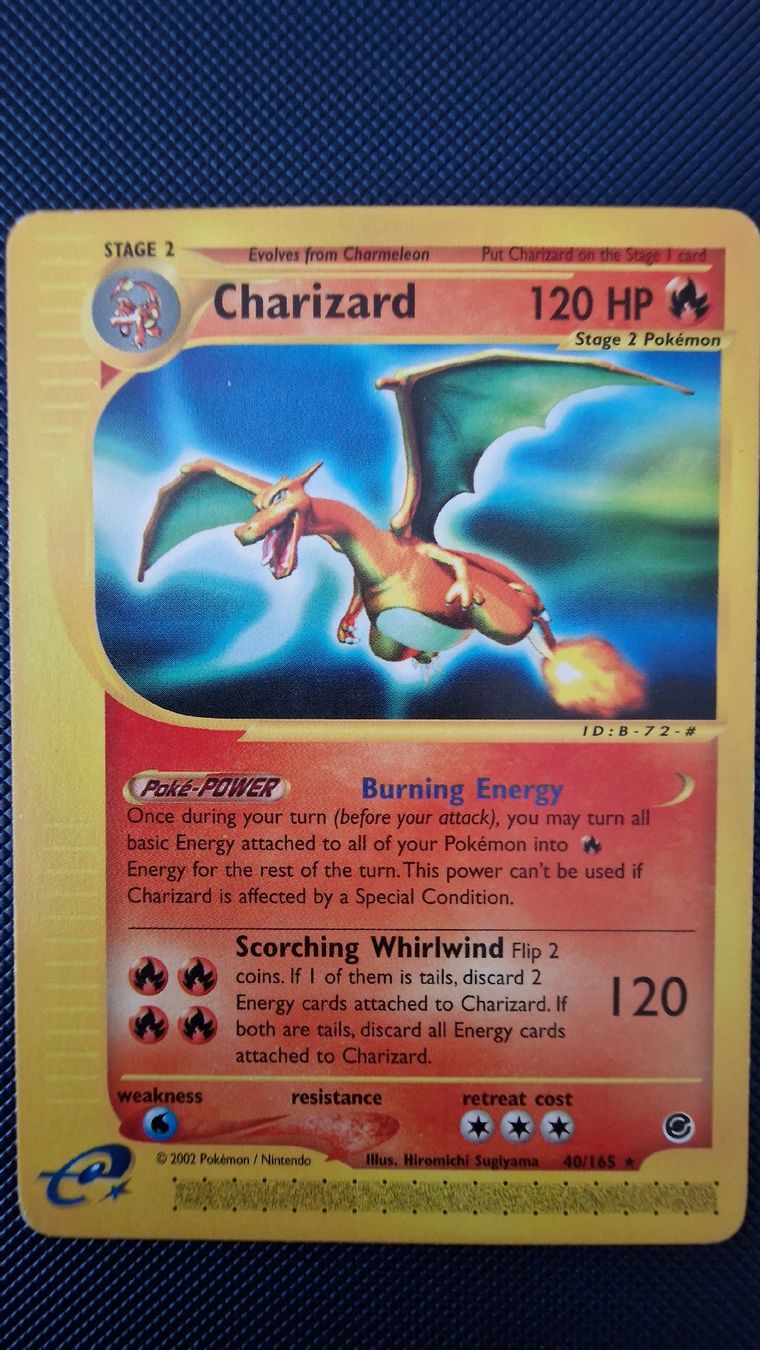 Pokémon Carte collezionabili: Charizard #40 – Pokémon Expedition – Usato da Veytaux venduto da PocketMonster