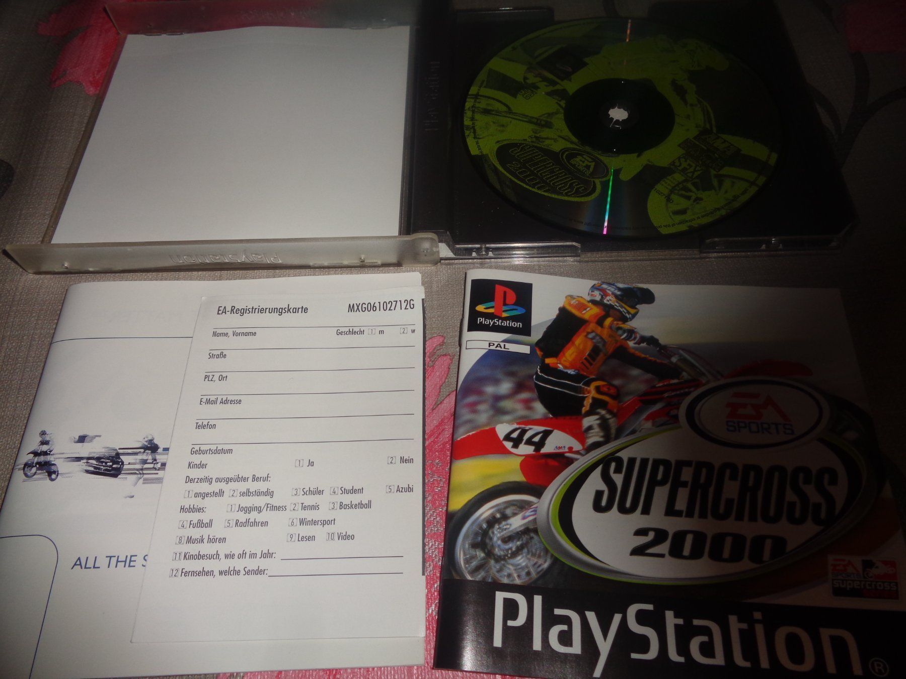 Spiele: Ea Sports Supercross 2000 PS1 – Gebraucht aus Olten von Disc-Ausverkauf 1