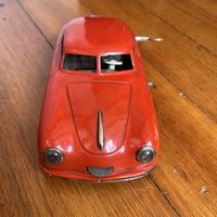 Gescha Sixmobil Nr. 557 Porsche 356 – Uhrwerk funktionsfähig