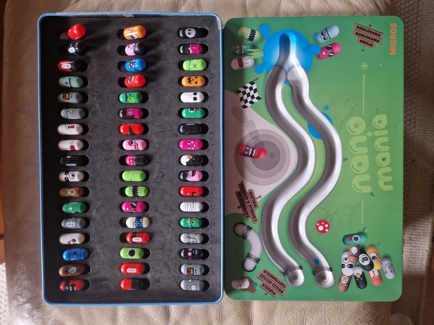 Migros Spiele: Migros Nano mania – Gebraucht aus Bernex von Mardone