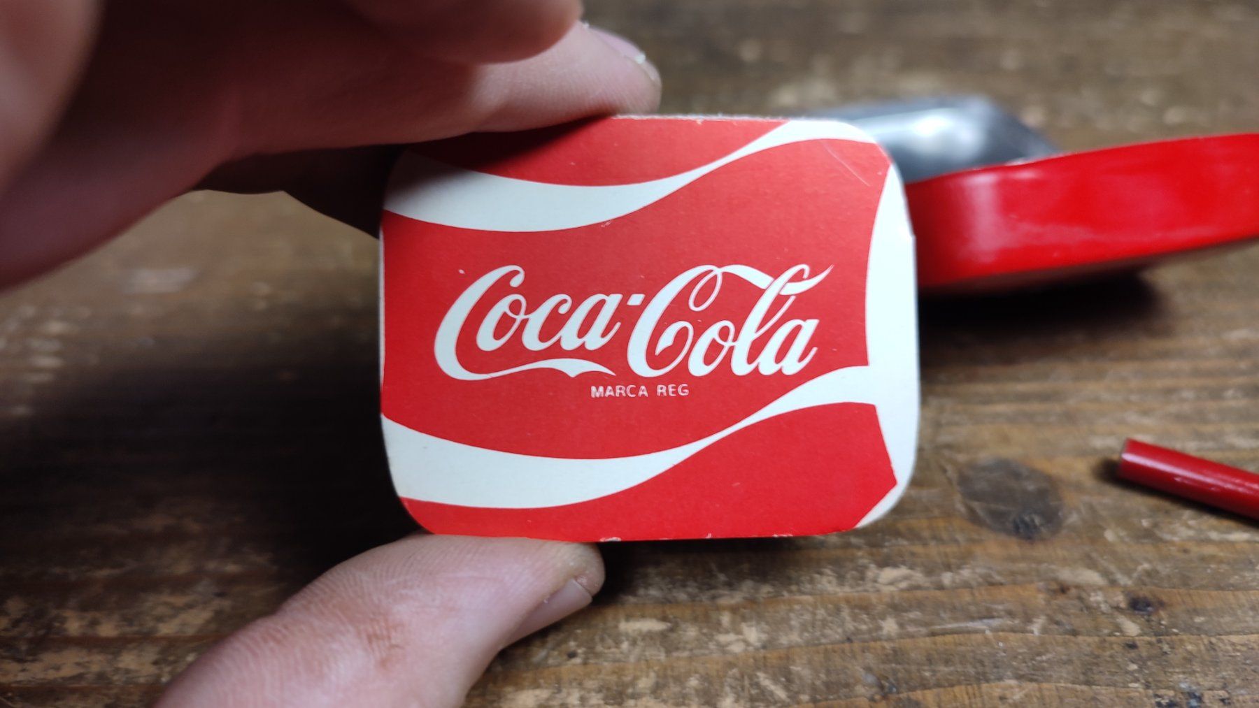 Coca-Cola Tutte le decorazioni: Wunderschönes altes COCA-COLA Döschen Schreibzeug – Usato da Gelterkinden venduto da MYSTOREFORYOU4460 5