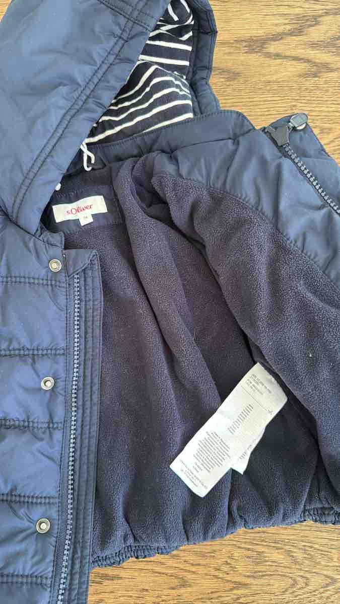 S.Oliver Jacken & Mäntel: s.Oliver Kinderjacke Grösse 74 – Neu (gemäss Beschreibung) aus Dietlikon von f.a.1975 1