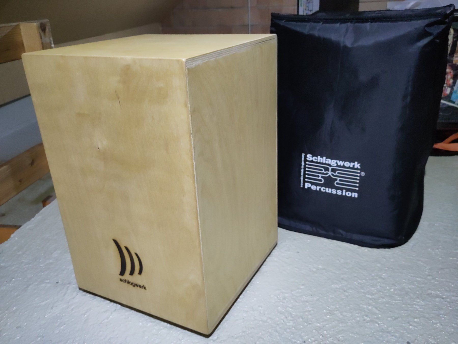 Strumenti musicali: Cajon von Schlagwerk, mit Schutzhülle – Nuovo (secondo la descrizione) da Winterthur venduto da my_username