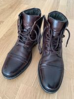 Bottines BUGATTI en cuir brun, taille 42