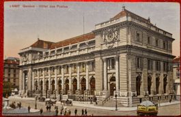 Genève - Hôtel des Postes - belebt