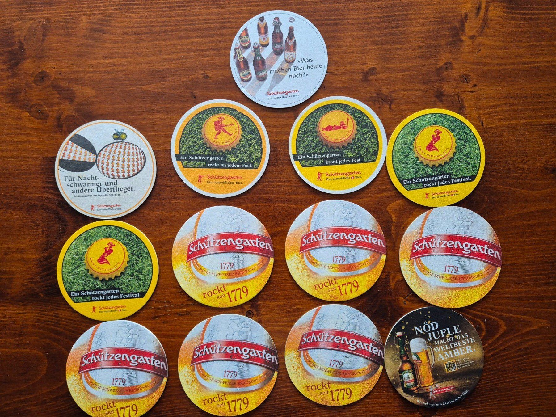 Sottobicchieri: Bierdeckel Schützengarten Open-Air – Usato da St.Gallen venduto da Stocken64 1