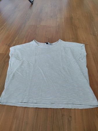T-shirt beige gestreift von Armedangels