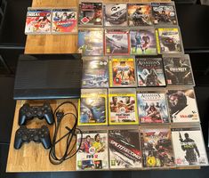 Sony PlayStation 3 Konsole mit Zubehör und Spielen
