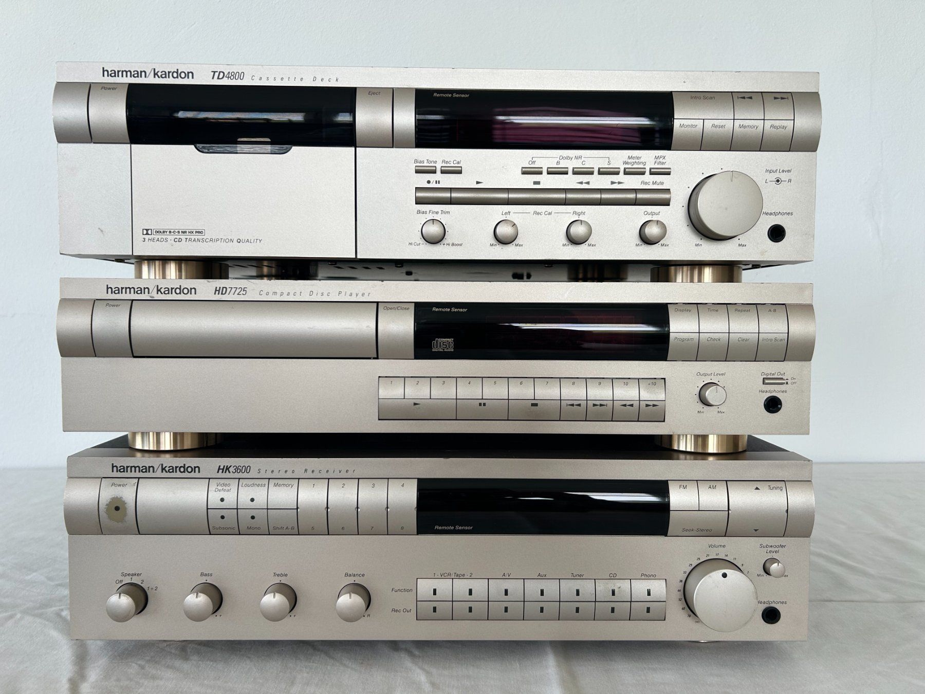Harman-Kardon Sistemi audio & multimediali: Harman Kardon Receiver, CD & Tape deck – Usato da Dietikon venduto da mathemathis 4