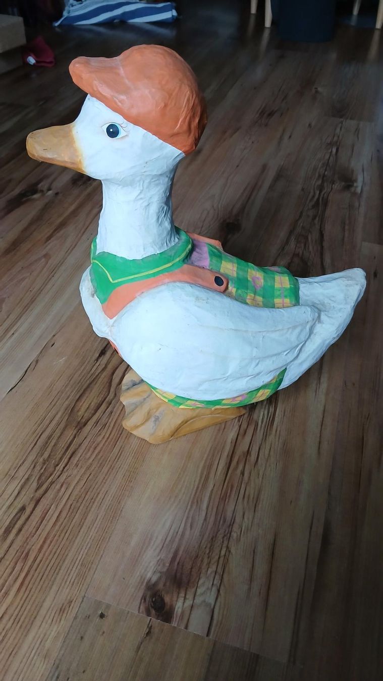 Tutte le decorazioni: Ente Papiermaché – Usato da Gelterkinden venduto da martinom