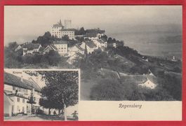 REGENSBERG, GASTHAUS KRONE, LICHTDRUCK