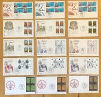 1978-1979 FDC Vatican 4 Komplette Sätze