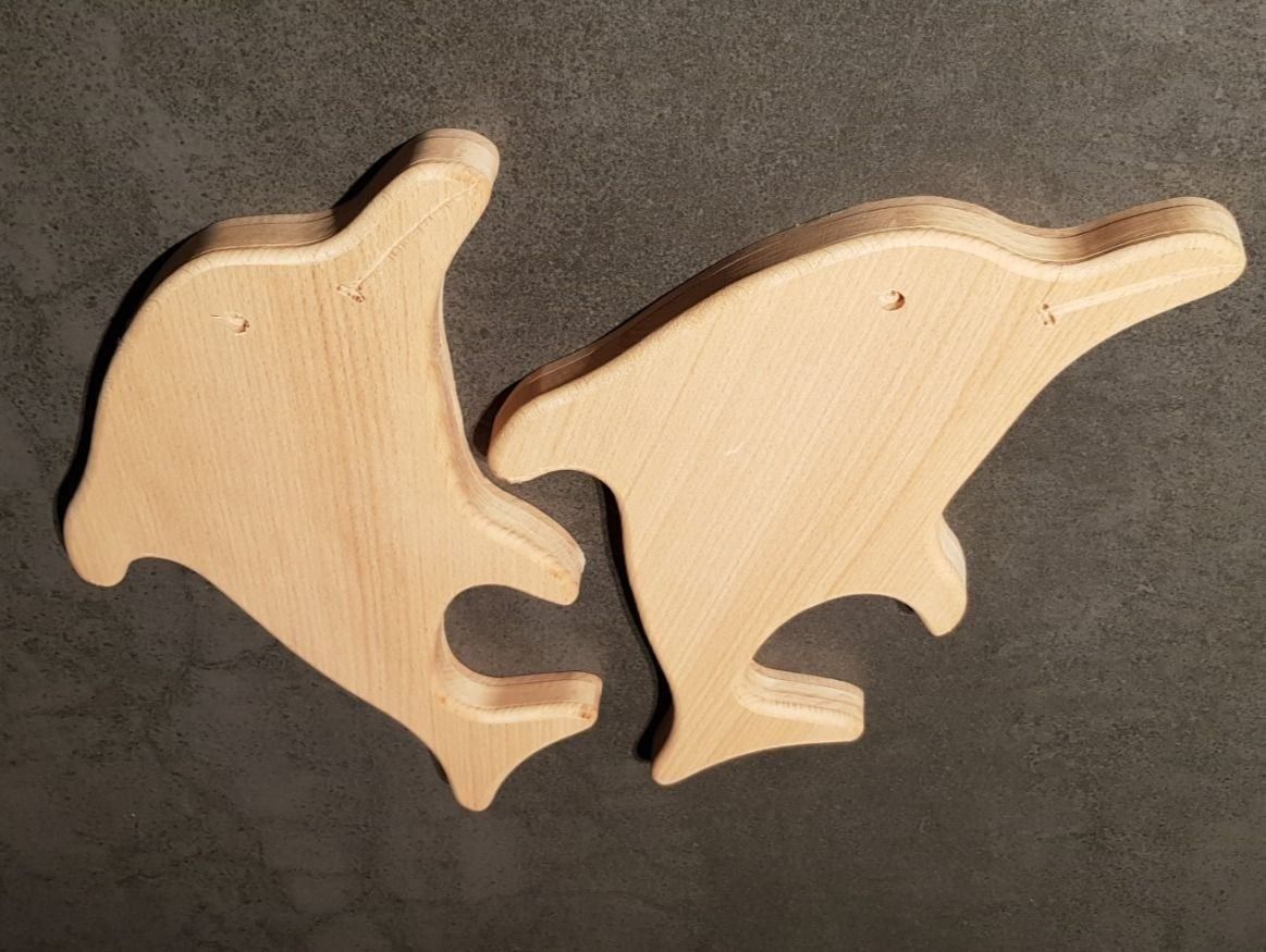 Küchengeräte: Schneidebrett Delfin Holzbrättli – Neu und originalverpackt aus Buus von Borki07 2