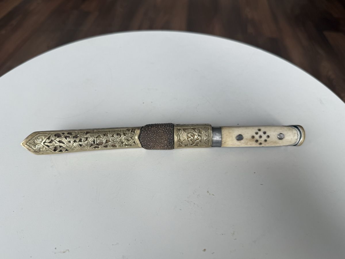 Posate: Antikes Tibetisches Messer – Usato da Wittnau venduto da Rewachen