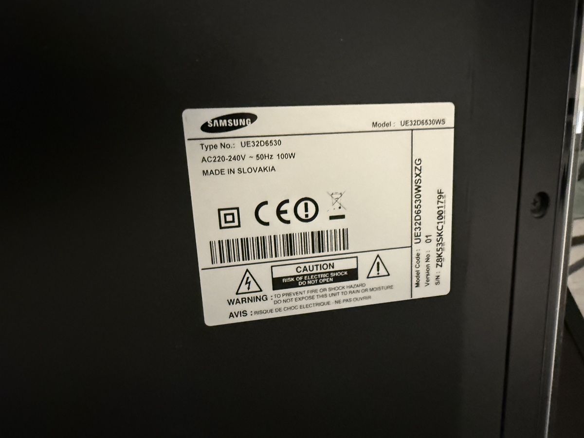 Samsung Televisori: Samsung UE32D6530 32 Zoll TV – Usato da Kaisten venduto da Apo.25k 1