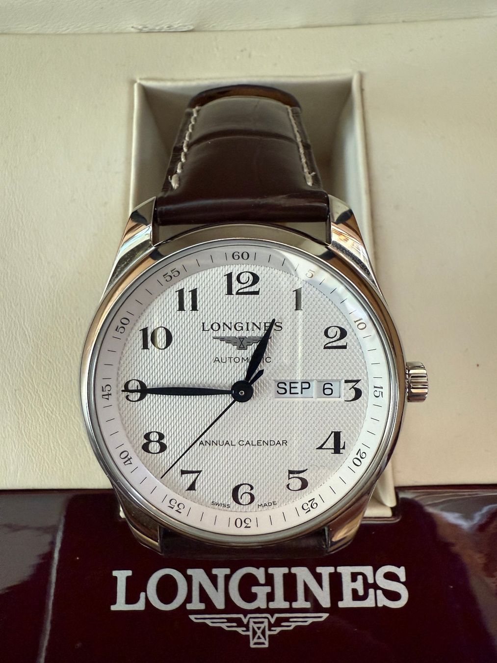 Longines Orologi: Longines Master Collection Annual Calendar – Usato da Appenzell venduto da MaekGuitar