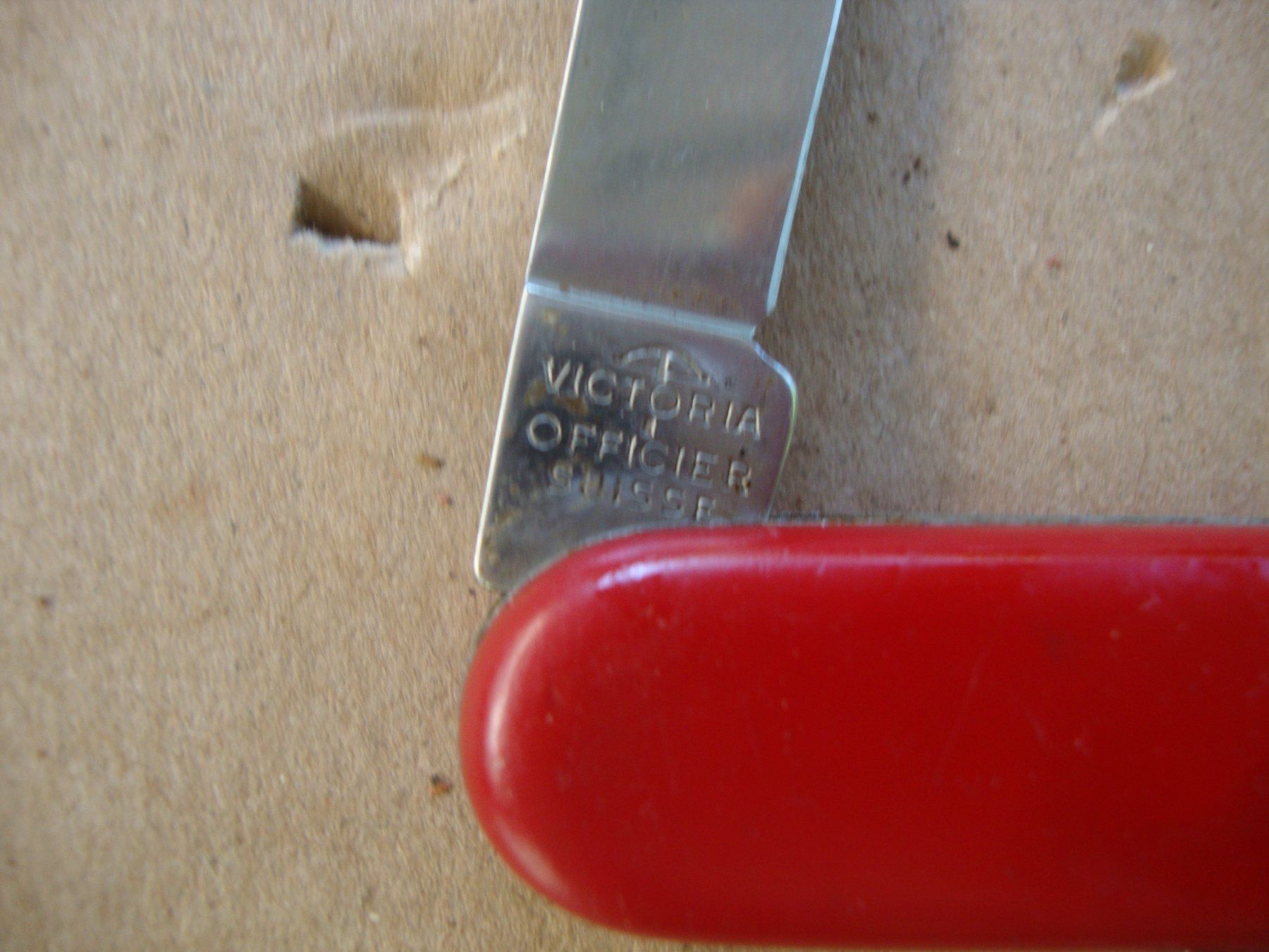Victorinox Taschenmesser: Sackmesser Victorinox Officier, "Winterthur Unfall" – Gebraucht aus Winterthur von halle07 3