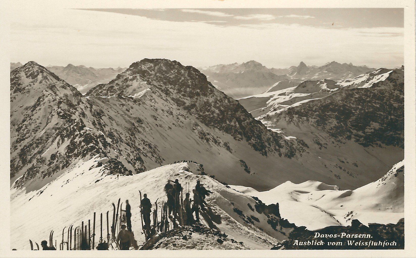 Cartes postales: 6 alte Ansichtskarten von Davos Graubünden – D'occasion à Flums par Guscha1 6