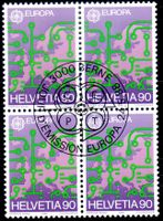EUROPAMARKE 1988 4ERBLOCK AUSGABETAG - TH123